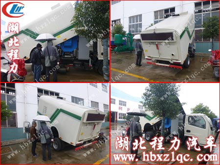 陳總在程力公司吸塵車車間看車場景 陳總在程力公司吸塵車車間看車場景