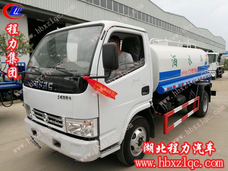 2019/06/04 九江藕總在程力集團訂購一輛5噸國三東風(fēng)福瑞卡灑水車，單號195025