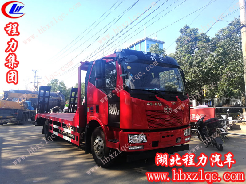 程力集團(tuán)解放J6平板運(yùn)輸車，助你財(cái)富翻倍，盆滿缽盈