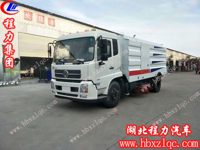 程力集團(tuán)東風(fēng)天錦掃路車，高能優(yōu)質(zhì)上檔次，您值得擁有！