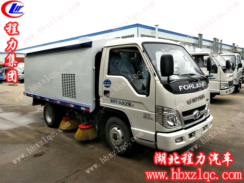 程力集團(tuán)福田2.5方小型掃路車--功能齊全、小巧靈活