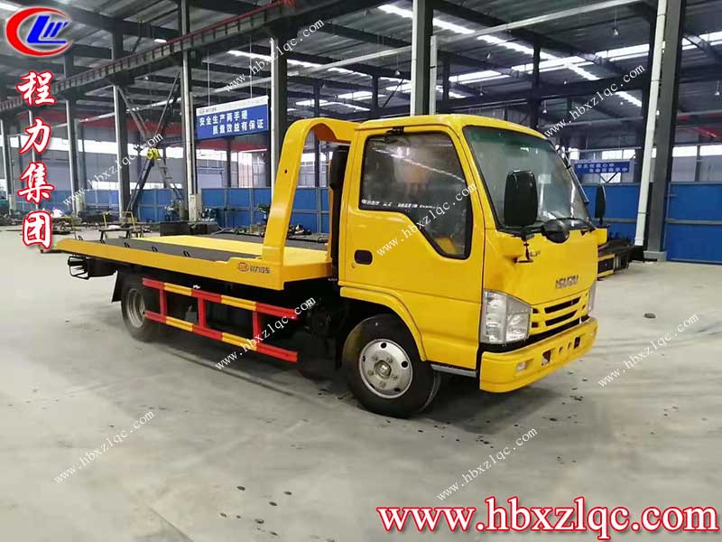 湖北程力小編帶您了解，國六爆款慶鈴五十鈴清障車